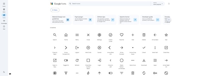 Material Symbols and Icons